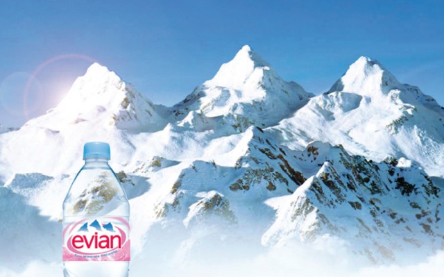 Evian Water